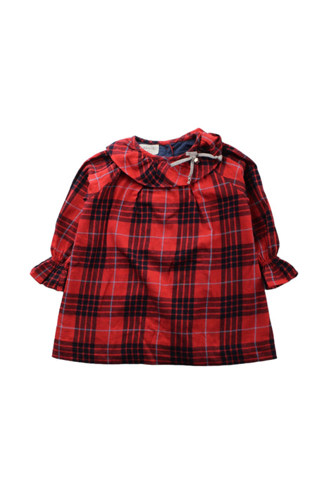 A Black Long Sleeve Dresses from Nanos in size 12-18M for girl. (Front View)