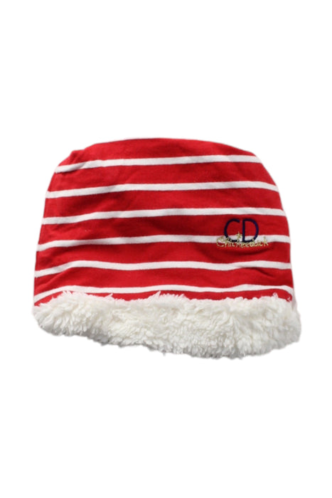 A Red Beanies from Chickeeduck in size O/S for neutral. (Front View)