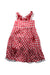 A Red Sleeveless Dresses from Nicholas & Bears in size 6T for girl. (Front View)