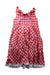 A Red Sleeveless Dresses from Nicholas & Bears in size 6T for girl. (Back View)