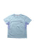 A Blue Short Sleeve T Shirts from Moody Tiger in size 4T for girl. (Front View)