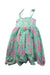 A Green Sleeveless Dresses from Tommy Bahama in size 5T for girl. (Front View)