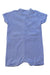 A Blue Short Sleeve Rompers from Petit Bateau in size 0-3M for neutral. (Back View)