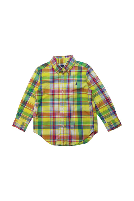 A Multicolour Long Sleeve Shirts from Ralph Lauren in size 3T for boy. (Front View)