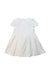 A White Short Sleeve Dresses from Jacadi in size 18-24M for girl. (Back View)