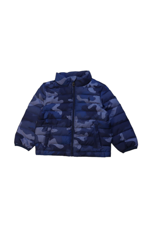 A Multicolour Puffer/Quilted Jackets from Ralph Lauren in size 12-18M for boy. (Front View)