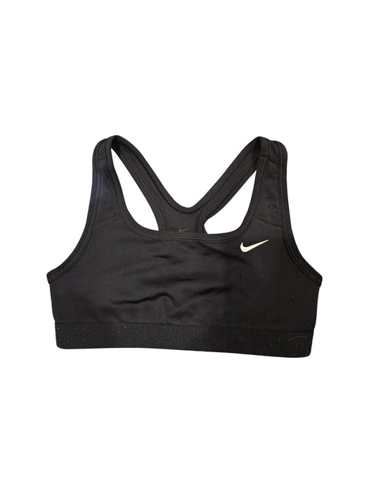 A Black Active Tops from Nike in size 8Y for girl. (Front View)