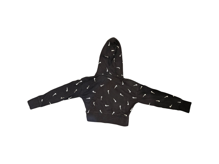 A Black Hooded Sweatshirts from Nike in size 8Y for neutral. (Back View)