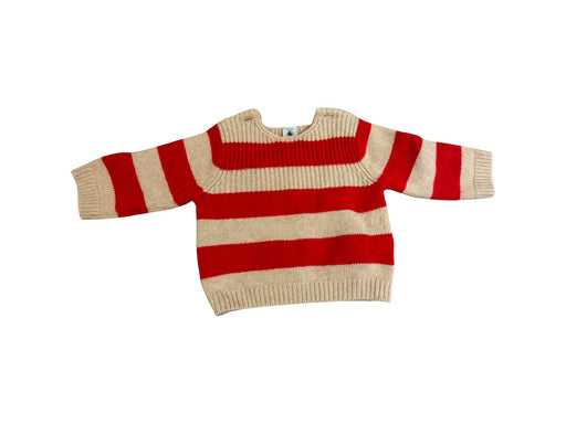 A Red Knit Sweaters from Petit Bateau in size 6-12M for neutral. (Front View)