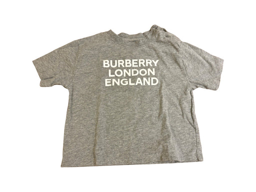 A Grey Short Sleeve T Shirts from Burberry in size 6-12M for neutral. (Front View)