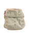 A Teal Cloth Diapers from GroVia in size 6-12M for neutral. (Front View)