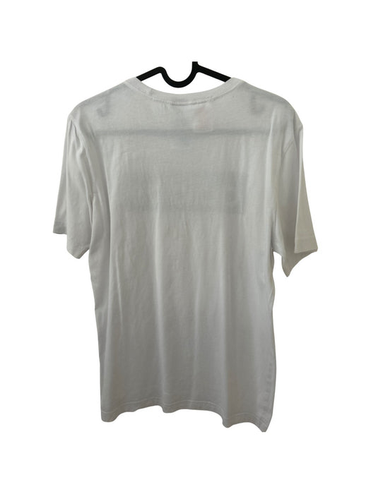 A White Short Sleeve T Shirts from Adidas in size 14Y for neutral. (Back View)