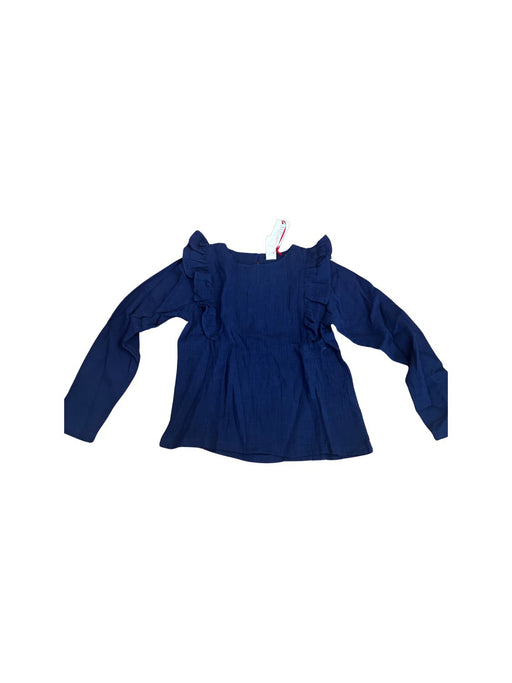 A Navy Long Sleeve Tops from Juliet & the Band in size 10Y for girl. (Front View)