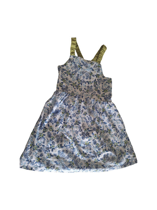 A Blue Sleeveless Dresses from Newness in size 8Y for girl. (Front View)