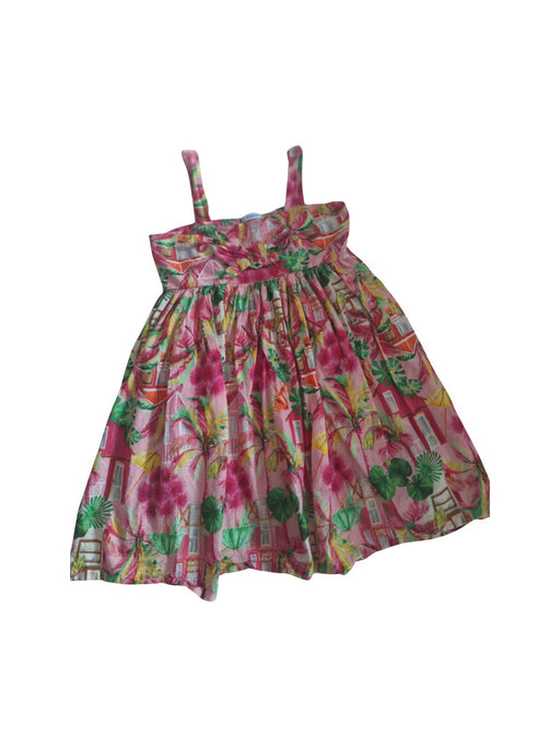 A Pink Sleeveless Dresses from Mayoral in size 7Y for girl. (Front View)