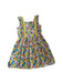 A Yellow Sleeveless Dresses from Tutto Piccolo in size 12Y for girl. (Front View)