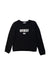 A Black Crewneck Sweatshirts from Givenchy in size 8Y for boy. (Front View)