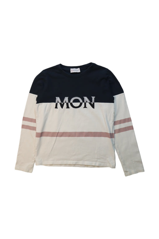 A Multicolour Long Sleeve T Shirts from Moncler in size 10Y for neutral. (Front View)