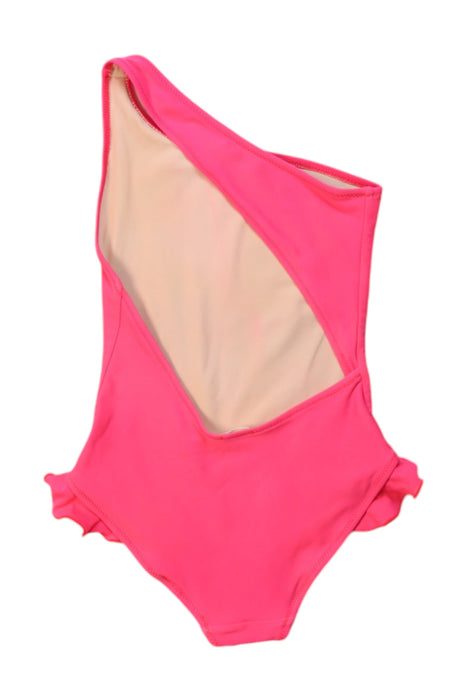 A Pink Swimsuits from Nanos in size 8Y for girl. (Back View)