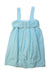A White Sleeveless Dresses from Nanos in size 10Y for girl. (Front View)