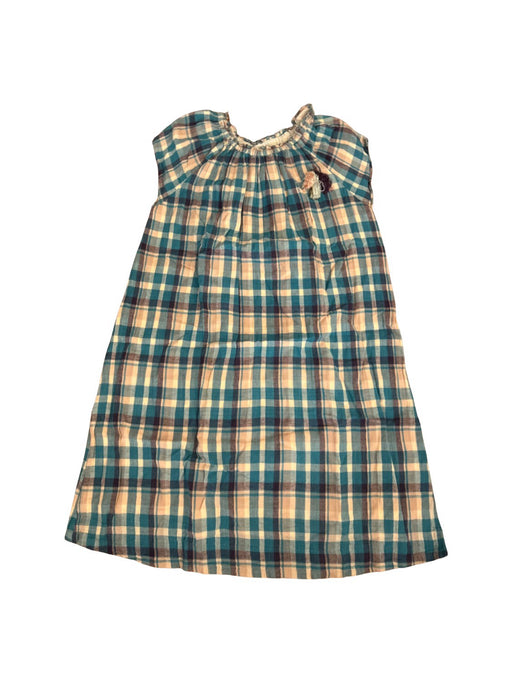 A Multicolour Sleeveless Dresses from Velveteen in size 12Y for girl. (Front View)