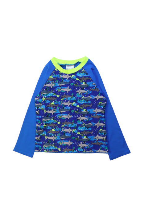 A Multicolour Rash Guards from Speedo in size 6T for boy. (Front View)