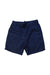 A Navy Shorts from Seed in size 8Y for boy. (Front View)