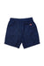 A Navy Shorts from Seed in size 8Y for boy. (Back View)