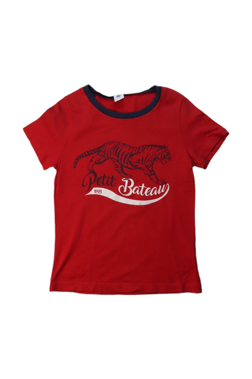 A Multicolour Short Sleeve T Shirts from Petit Bateau in size 8Y for boy. (Front View)