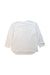 A White Long Sleeve T Shirts from Comme Ca Ism in size 5T for boy. (Back View)