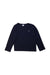 A Black Long Sleeve T Shirts from Petit Bateau in size 4T for boy. (Front View)