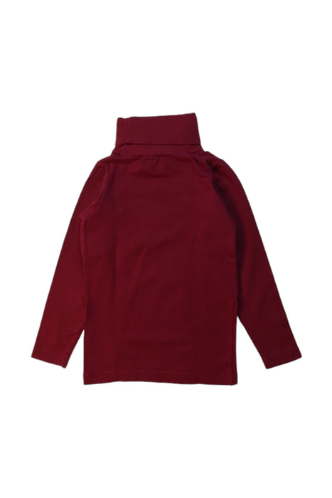 A Burgundy Long Sleeve Tops from Jacadi in size 4T for neutral. (Back View)