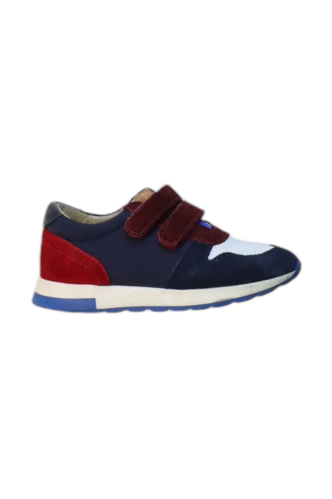 A Multicolour Slip Ons from Jacadi in size 4T for boy. (Front View)