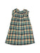 A Multicolour Sleeveless Dresses from Velveteen in size 12Y for girl. (Back View)