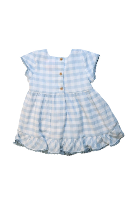 A Blue Short Sleeve Dresses from Tommy Bahama in size 4T for girl. (Back View)