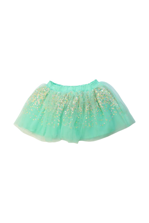 A Green Tulle Skirts from Seed in size 4T for girl. (Front View)