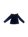 A Navy Long Sleeve Tops from Juliet & the Band in size 10Y for girl. (Back View)