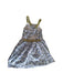 A Blue Sleeveless Dresses from Newness in size 8Y for girl. (Back View)