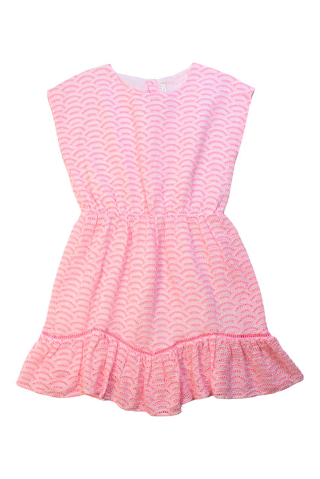 A Pink Sleeveless Dresses from Billieblush in size 10Y for girl. (Front View)