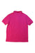 A Pink Short Sleeve Polos from Lacoste in size 12Y for boy. (Back View)