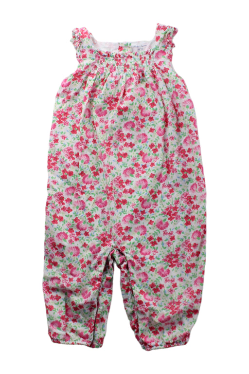 A Pink Sleeveless Jumpsuits from Ralph Lauren in size 6-12M for girl. (Front View)