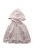 A Pink Zippered Sweatshirts from Ralph Lauren in size 6-12M for girl. (Front View)