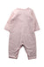 A Pink Long Sleeve Jumpsuits from Petit Bateau in size 6-12M for girl. (Back View)