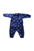 A Blue Wetsuits from Splash About in size 3-6M for boy. (Front View)