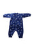 A Blue Wetsuits from Splash About in size 3-6M for boy. (Back View)