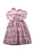 A Pink Short Sleeve Dresses from Rachel Riley in size 2T for girl. (Back View)
