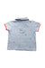 A Blue Short Sleeve Polos from Jacadi in size 4T for boy. (Back View)