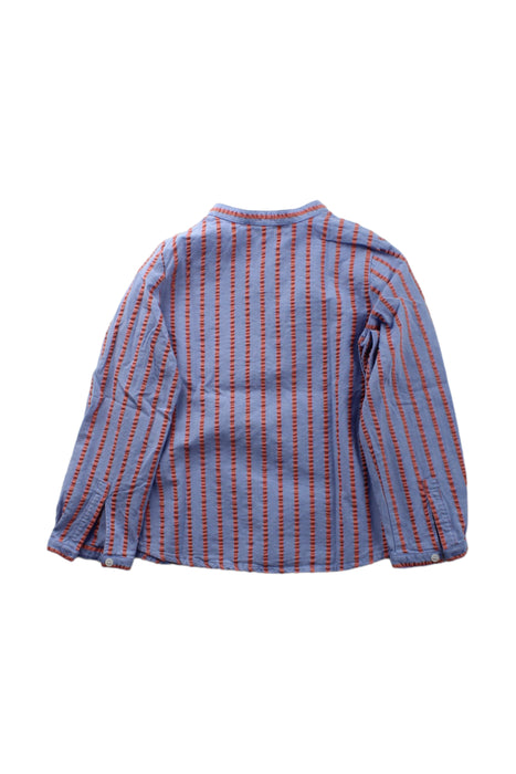 A Blue Long Sleeve Tops from Bonpoint in size 4T for boy. (Back View)