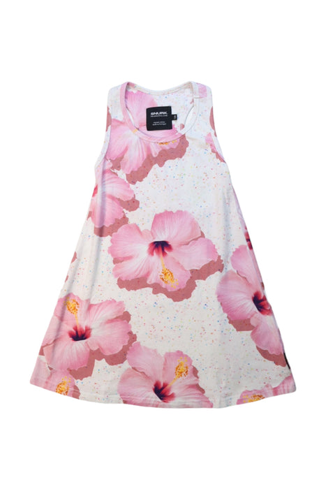 A Multicolour Sleeveless Dresses from Snurk in size 7Y for girl. (Front View)