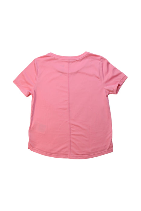 A Pink Active Tops from Nike in size 7Y for girl. (Back View)